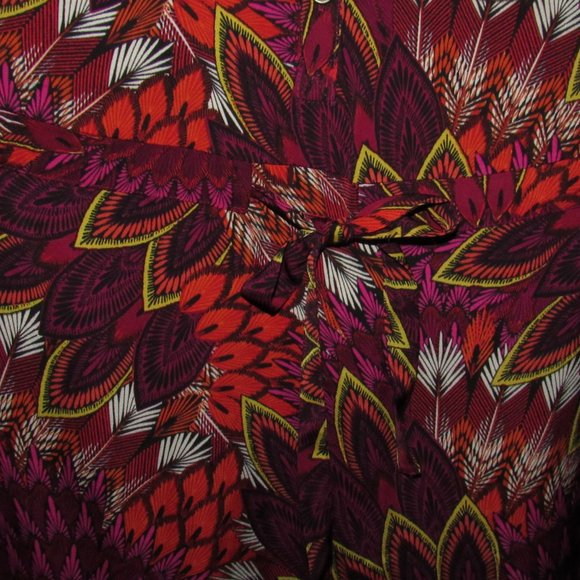 SILKY SUMMER TIE WAIST SHIRT DRESS- POCKETS-RACER BACK‐NEW - Picture 8 of 10